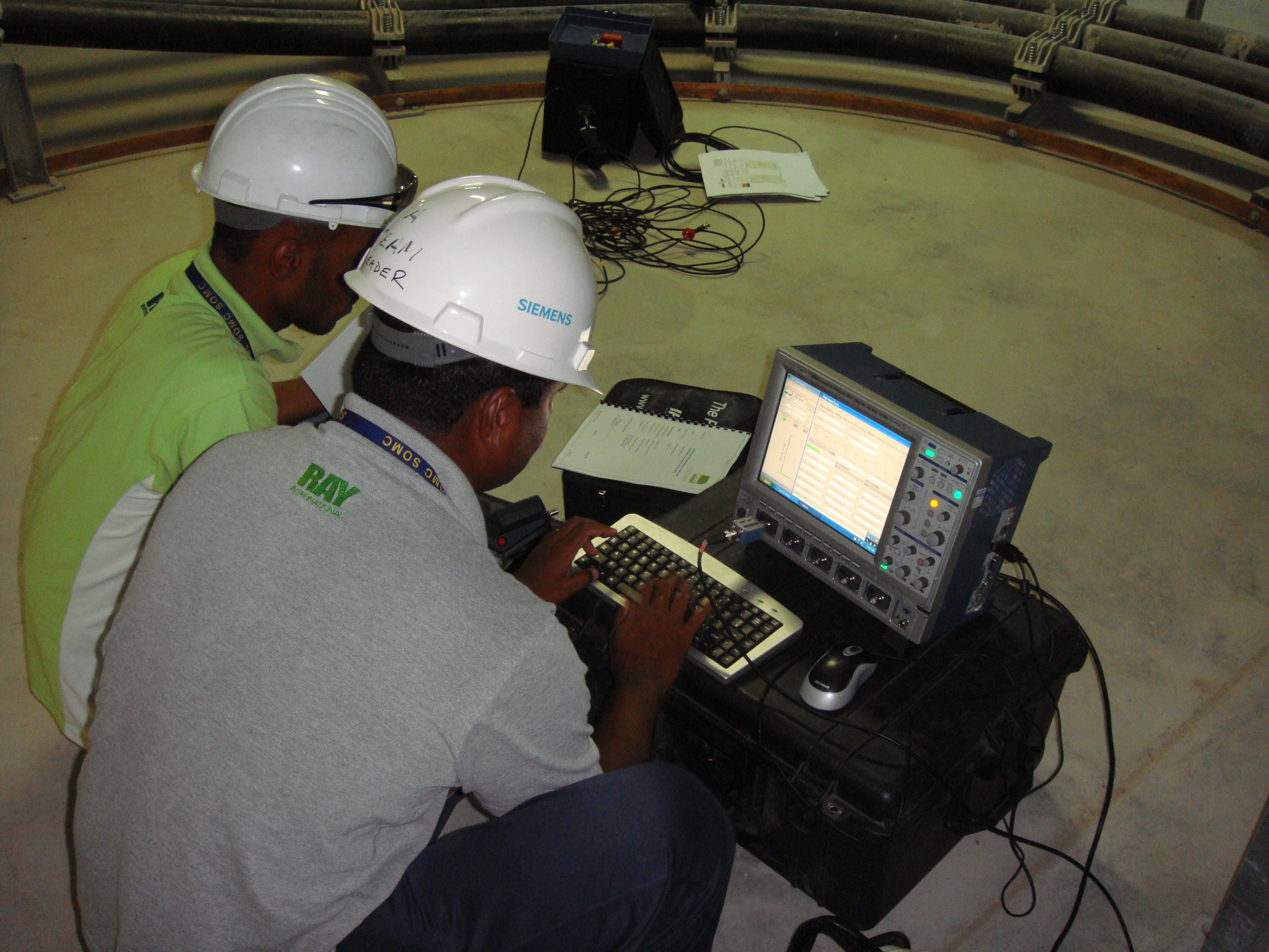 Partial discharge testing for Cable Terminations